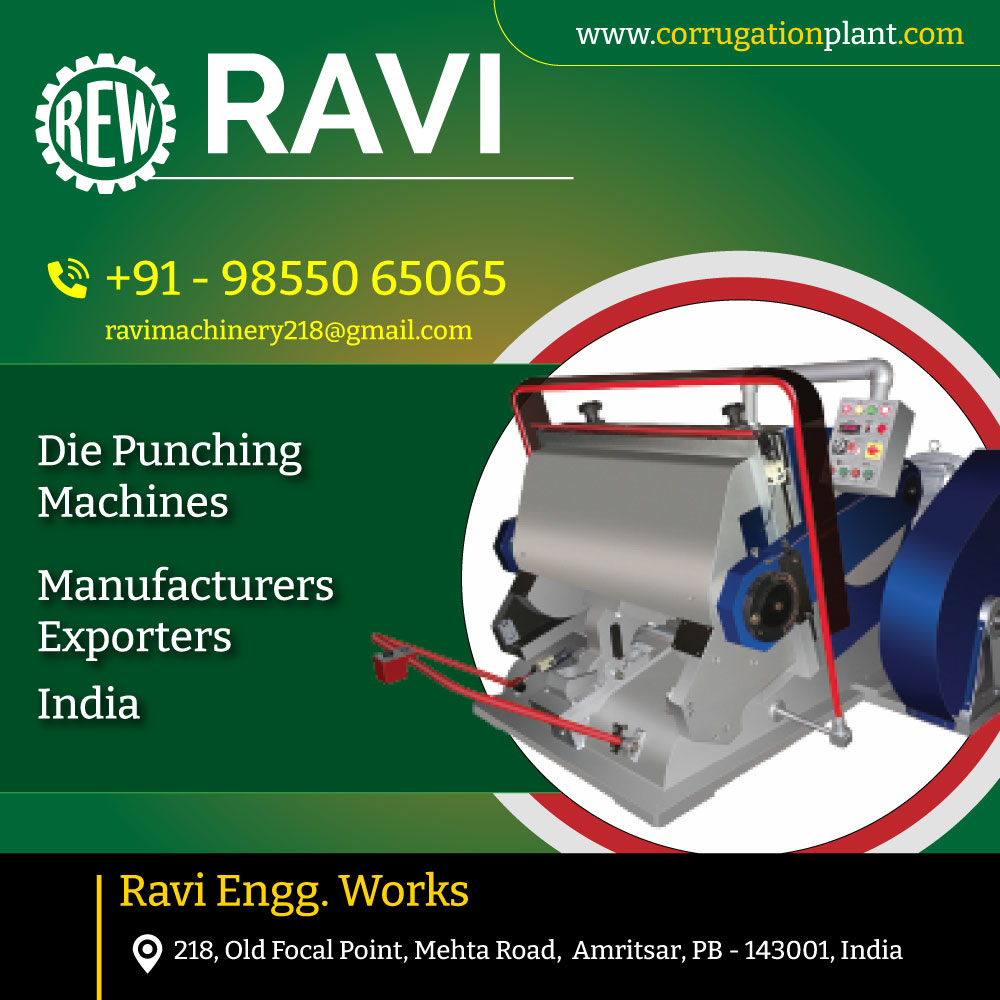 Die Punching Cutting Creasing Machine